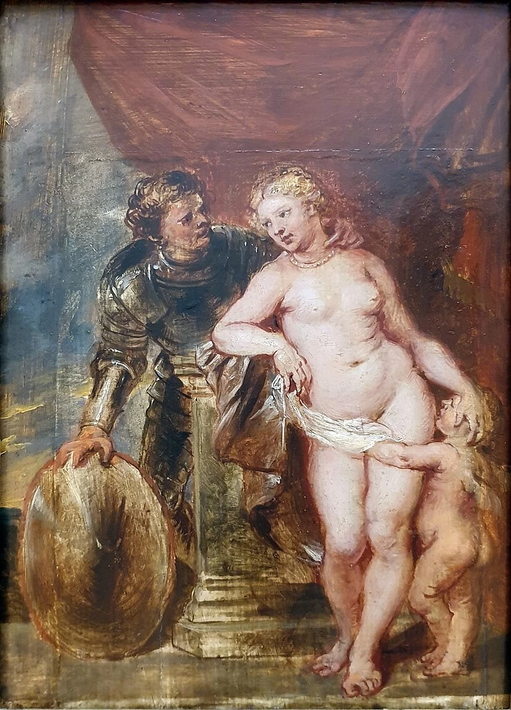  430-Pieter Paul Rubens-Venere e Amore - Bode Museum, Berlino
